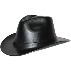 Vulcan American Classic Cowboy Style Hard Hat - Black VCB200Black