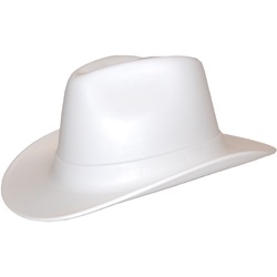 Vulcan American Classic Cowboy Style Hard Hat - White VCB200White