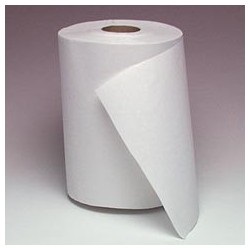 White Nonperforated Hardwound Roll Towels WIN-109