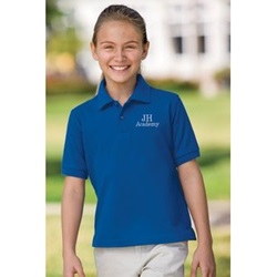 Port Authority Y500 Youth Silk Touch Polo - Royal Y500-Royal