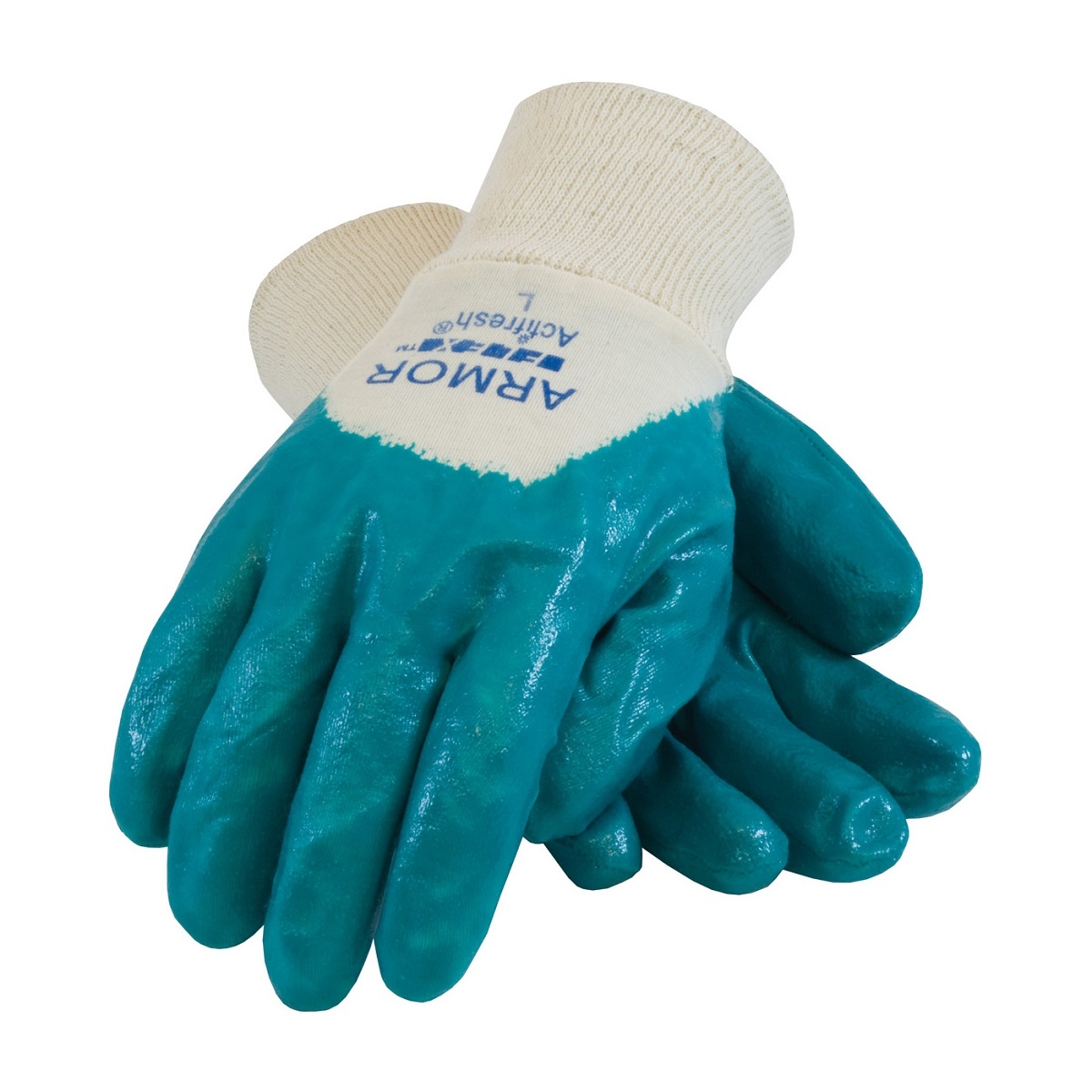 PIP 563180 ArmorFlex Nitrile Dipped Gloves with Interlock Liner and