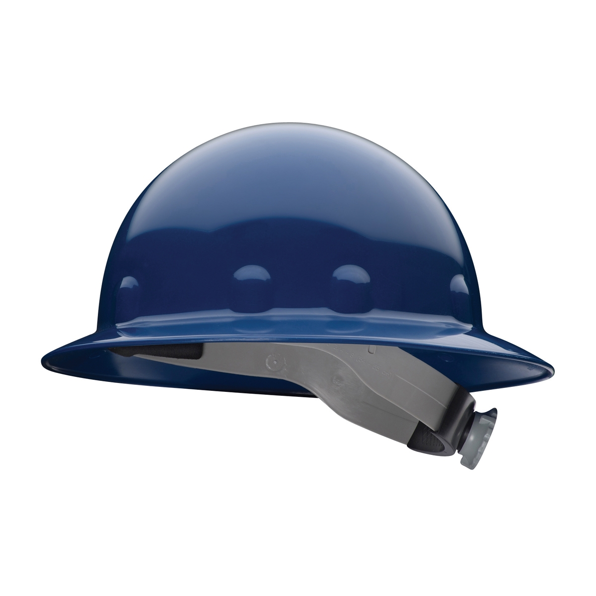 Fibre Metal E1RW Full Brim Hard Hat Ratchet Suspension Dark Blue