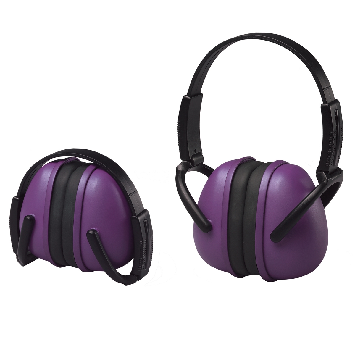 ERB 239 Foldable Ear Muffs Purple