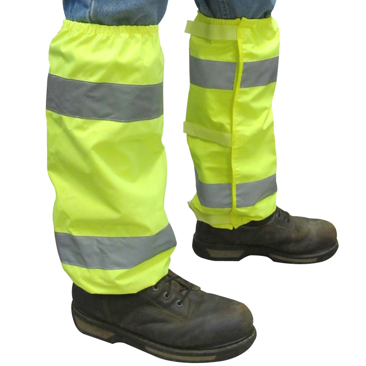ERB S486 HiViz Reflective Leg Gaiters Yellow/Lime