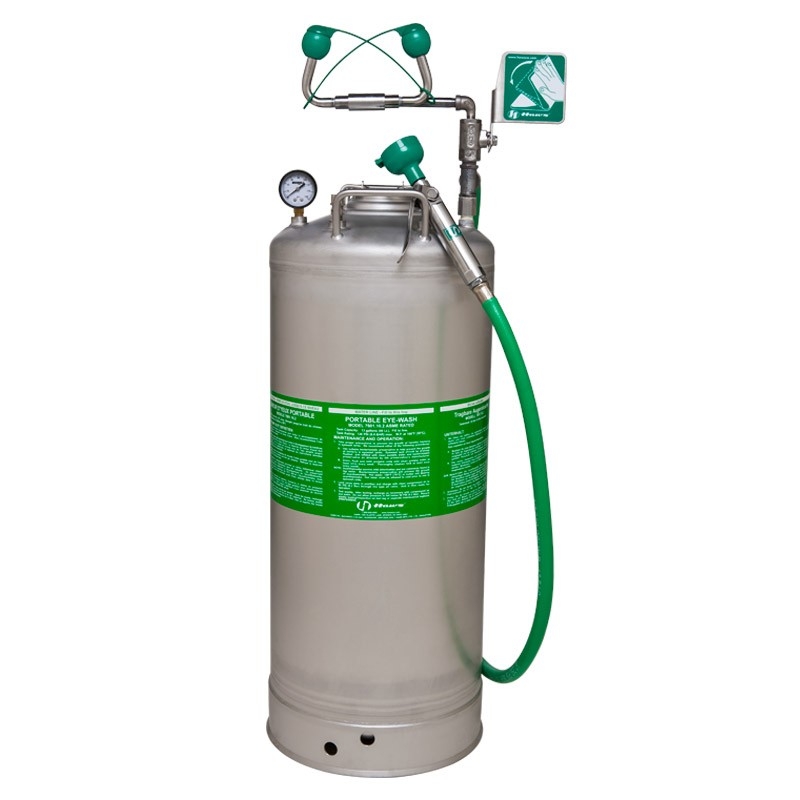 Haws 7601.10.2 Air Pressure Operated Portable Eye Wash and Body Spray 13 Gallon
