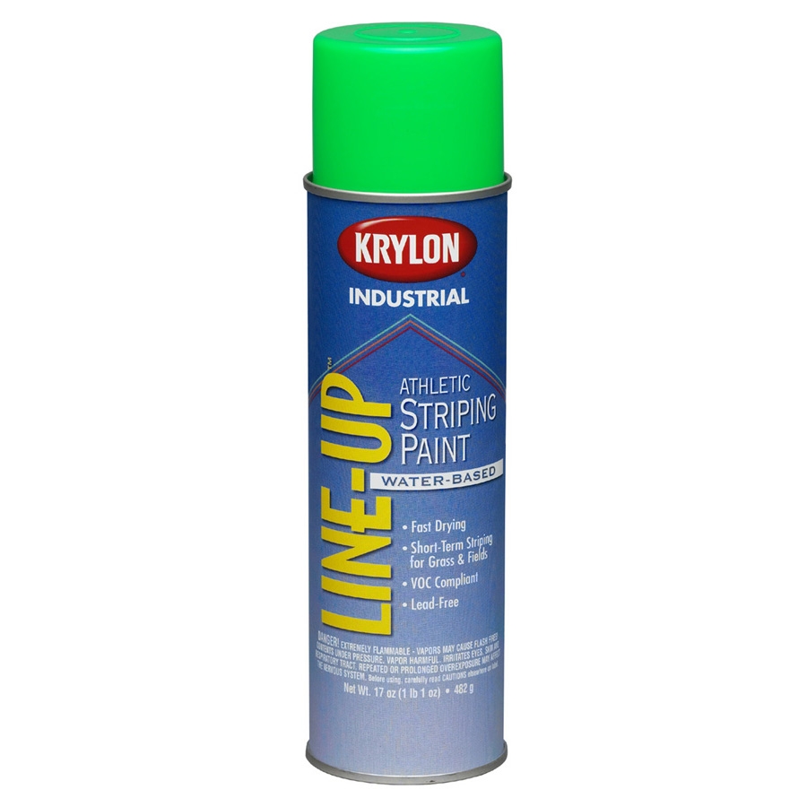 Krylon LineUp Athletic Field Striping Paint Athletic Fluorescent