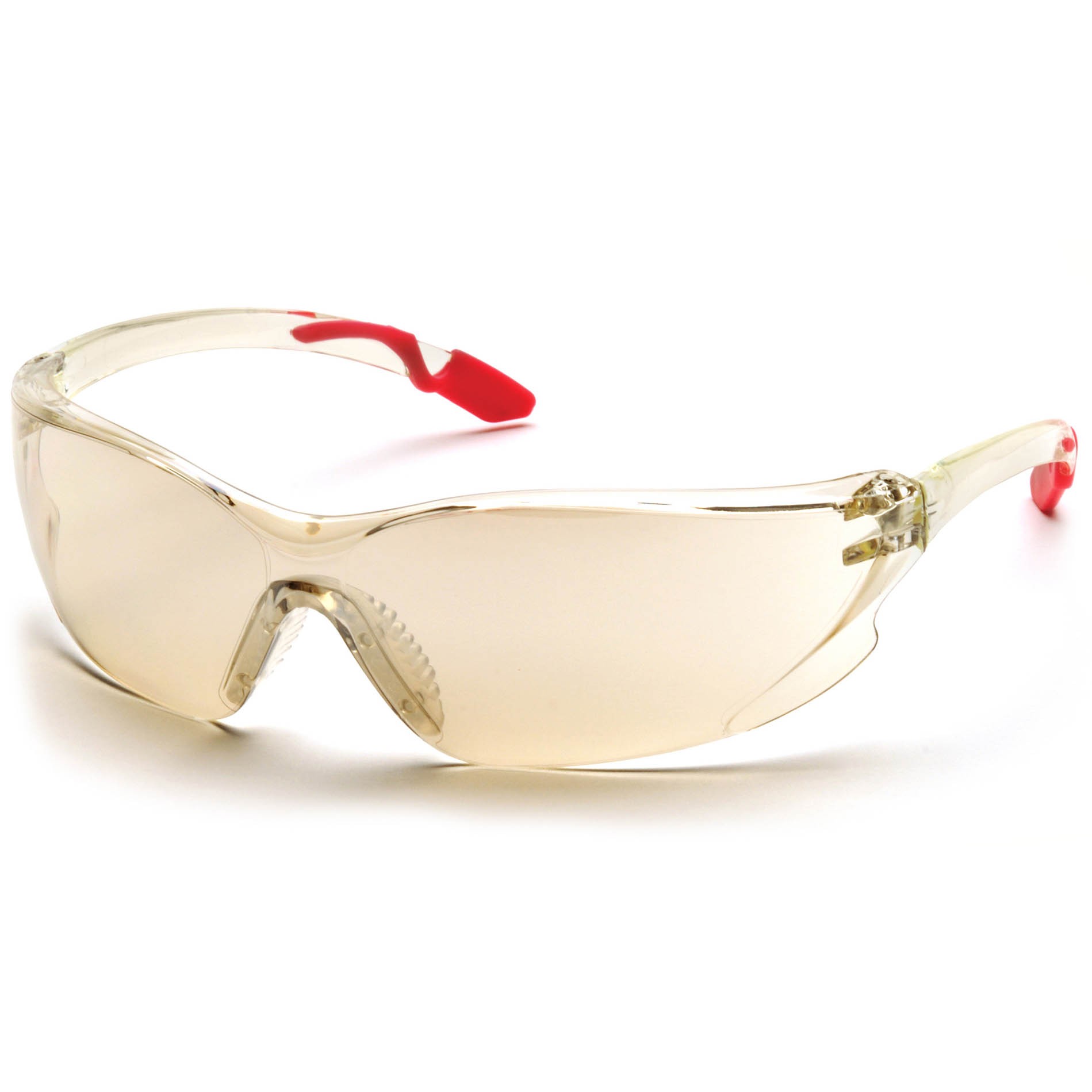Pyramex Achieva Safety Glasses - Clear Frame with Pink ...