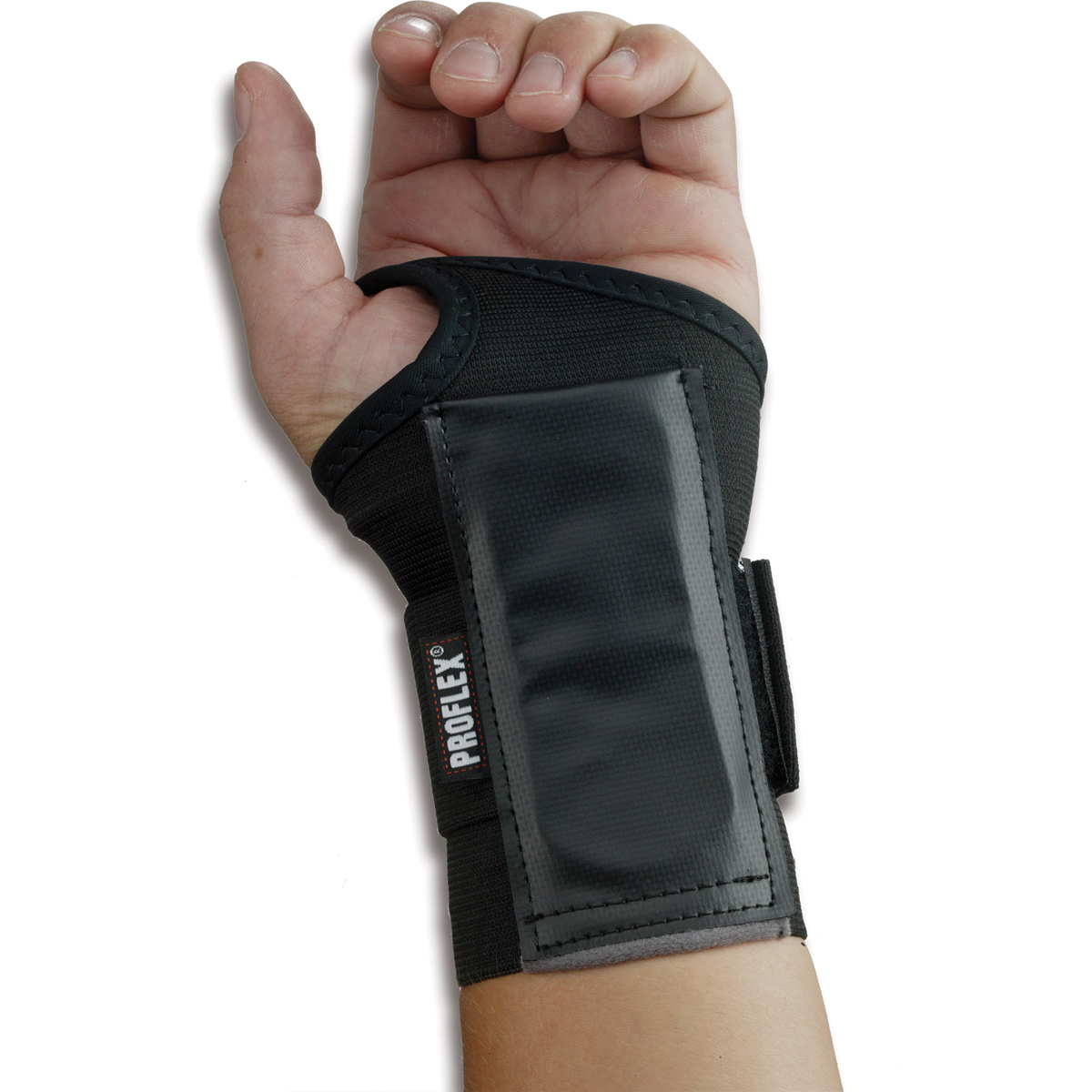 Ergodyne ProFlex 4000 Single Strap Wrist Support Left Hand Black