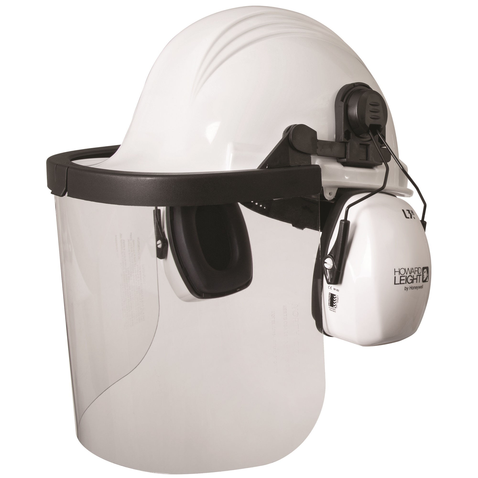 Howard Leight EM7206HL Leightning L3H Cap Mounted Ear Muffs White