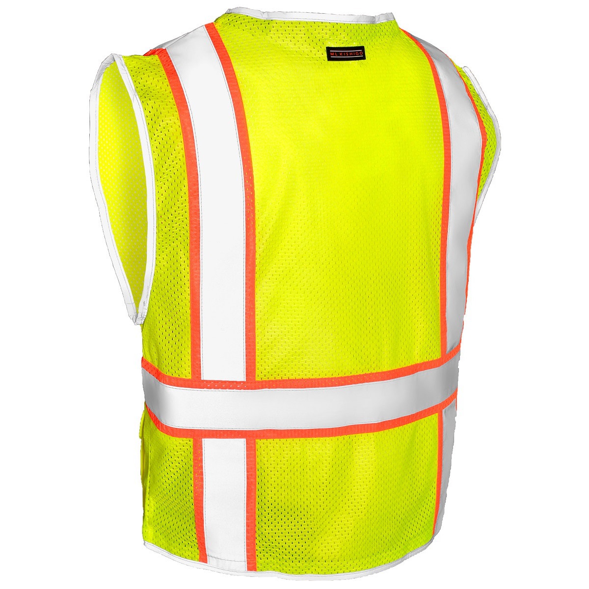 ML Kishigo 1510 Brilliant Series Heavy Duty Safety Vest Yellow/Lime