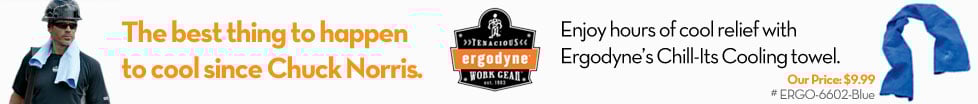 Ergodyne's Chill-Its Cooling Towel Ergodyne's Chill-Its Cooling Towel