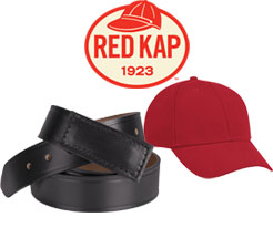 Red Kap Specialty Trade Belts & Caps