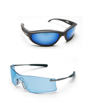 Blue Lens Safety Glasses