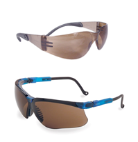 Brown Lens Safety Glasses