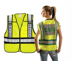 Color Coded Public Safety Vests
