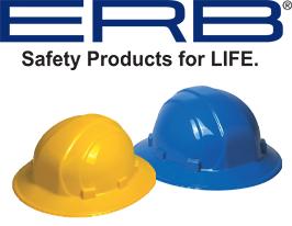 ERB Omega II Full Brim Hard Hats