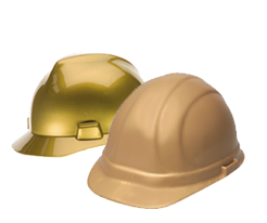 Gold Hard Hats