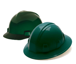 Green Hard Hats