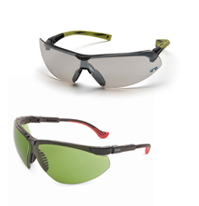Green Safety Glasses
