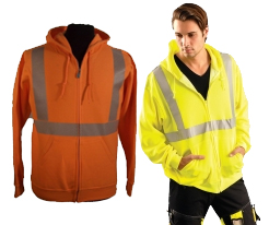 High Visibility Hooded Sweatshirts
