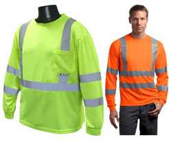 Long Sleeve Safety Shirts
