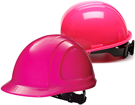 Pink Hard Hats
