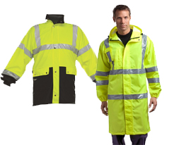 High Visibility Raincoats