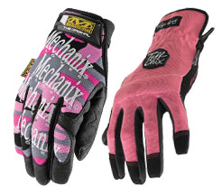 Pink Work Gloves