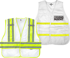 White Safety Vests