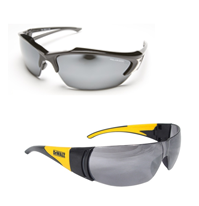 Silver Mirror Safety Glasses
