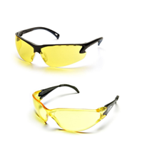 Yellow Lens Safety Glasses
