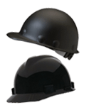 Black Hard Hats