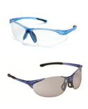 Blue Frame Safety Glasses