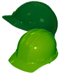 Green Hard Hats