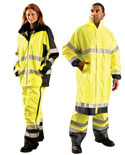 High Visibility Rain Jackets