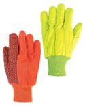 View High Visibility Cotton Gloves