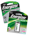 Rechargeable 9V Batteries