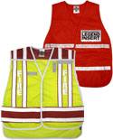 View Red Safety Vests