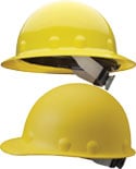 Fibre Metal Yellow Hard Hats