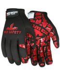 View Synthetic Leather Gloves