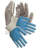 PVC Dot String Knit Gloves