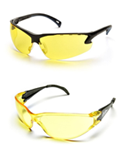 Yellow Lens Safety Glasses